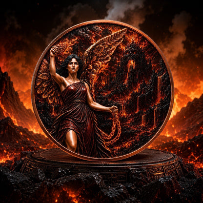 2026 Dark Angel 1 Kilo .999 Copper Round