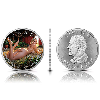2026 Canada Maple Leaf Harvest Muse Edition 1 oz Silver Coin