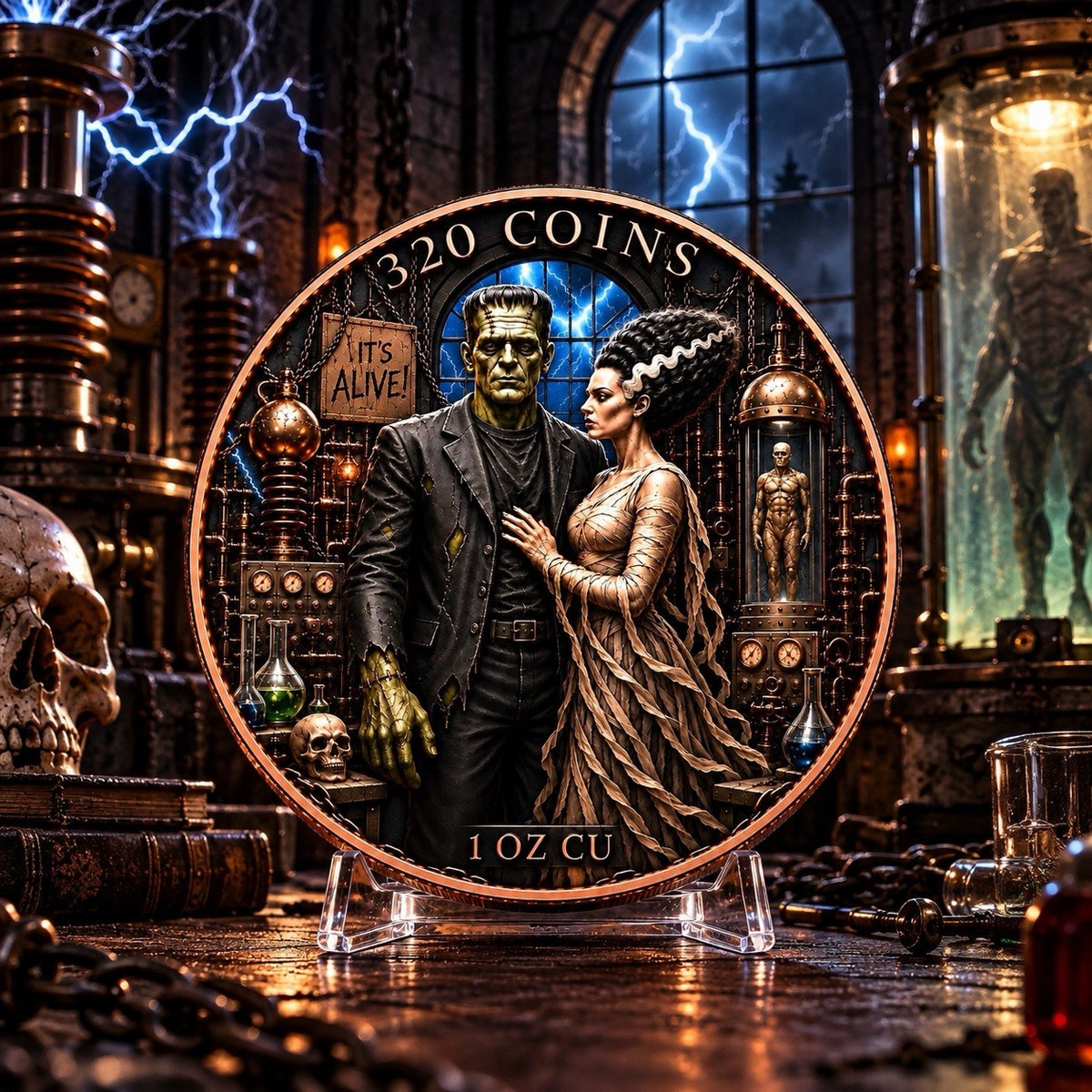 2026 Frankie’s Bride Libertad Tribute 1oz Copper Coin in a Premium Capsule