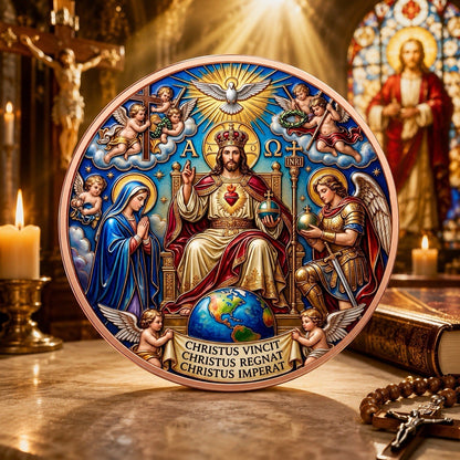 2026 Jesus Series: Christ the King Sacred Heart  5oz Copper Coin