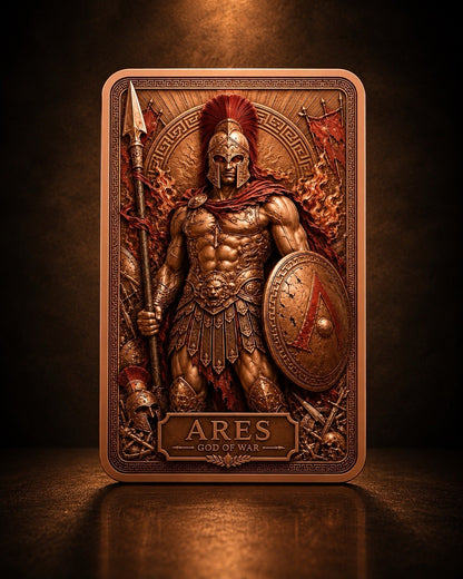 2026 Olympian Myths Series: Ares  5oz Copper Bar