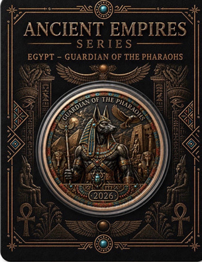 Ancient Empires - Egypt 1 oz Copper Round in Card