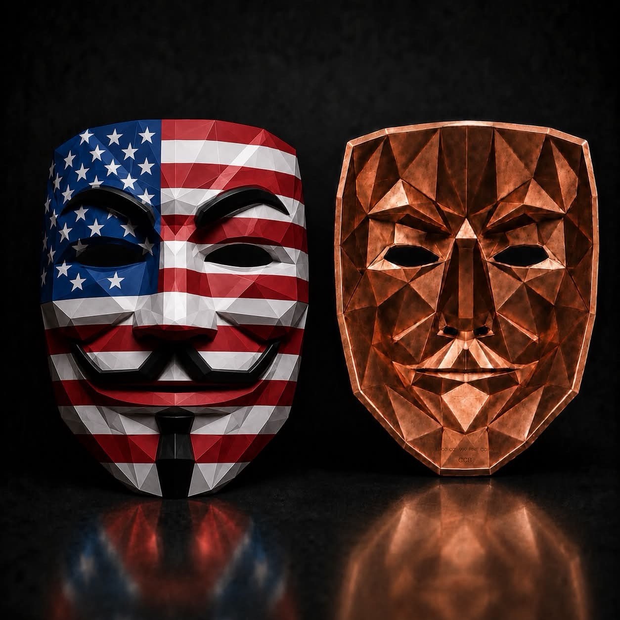 3 oz Guy Fawkes America Stackable Copper Pre-Order 2026