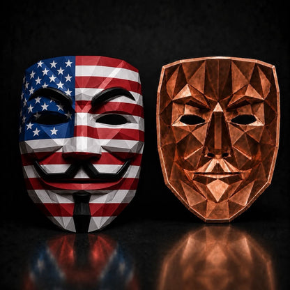 3 oz Guy Fawkes America Stackable Copper Pre-Order 2026