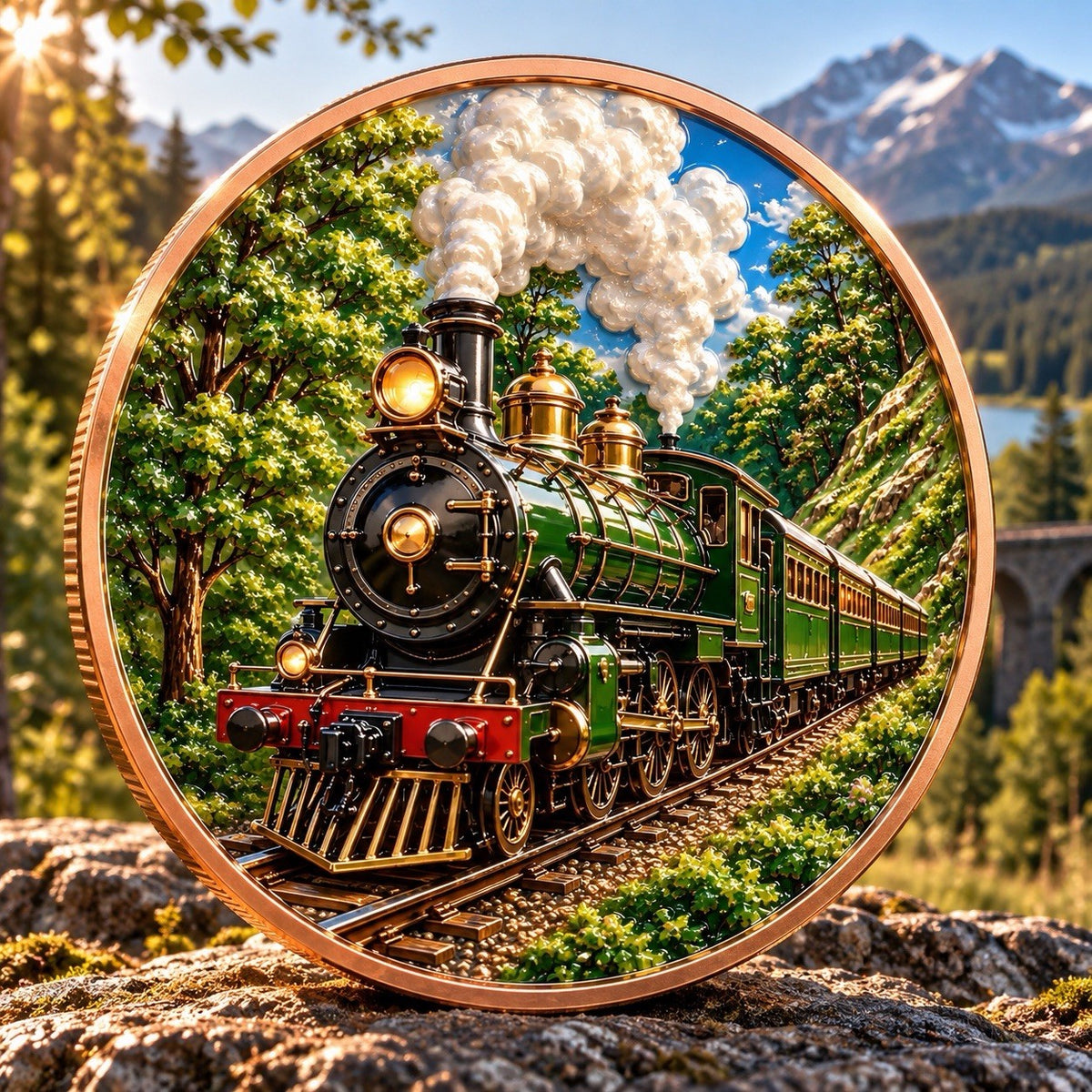 2026 The Journey Collection: Mountain Explorer 5oz UHR Copper Coin