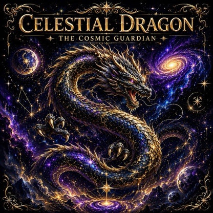 Celestial Dragon Colorized 1 Kilo Copper Medal