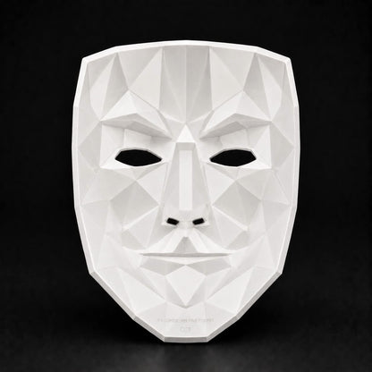 3 oz White Guy Fawkes Stackable Copper