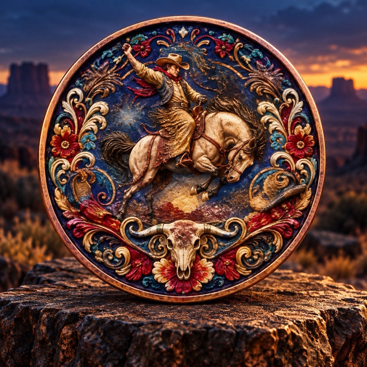 2026 Golden Roots West Series: Untamed Spirit 5oz Copper Coin UHR (PRE-ORDER)