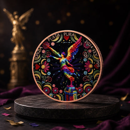 2026 Libertad Piñata 1oz Copper Coin - Colorized (PRE-ORDER)