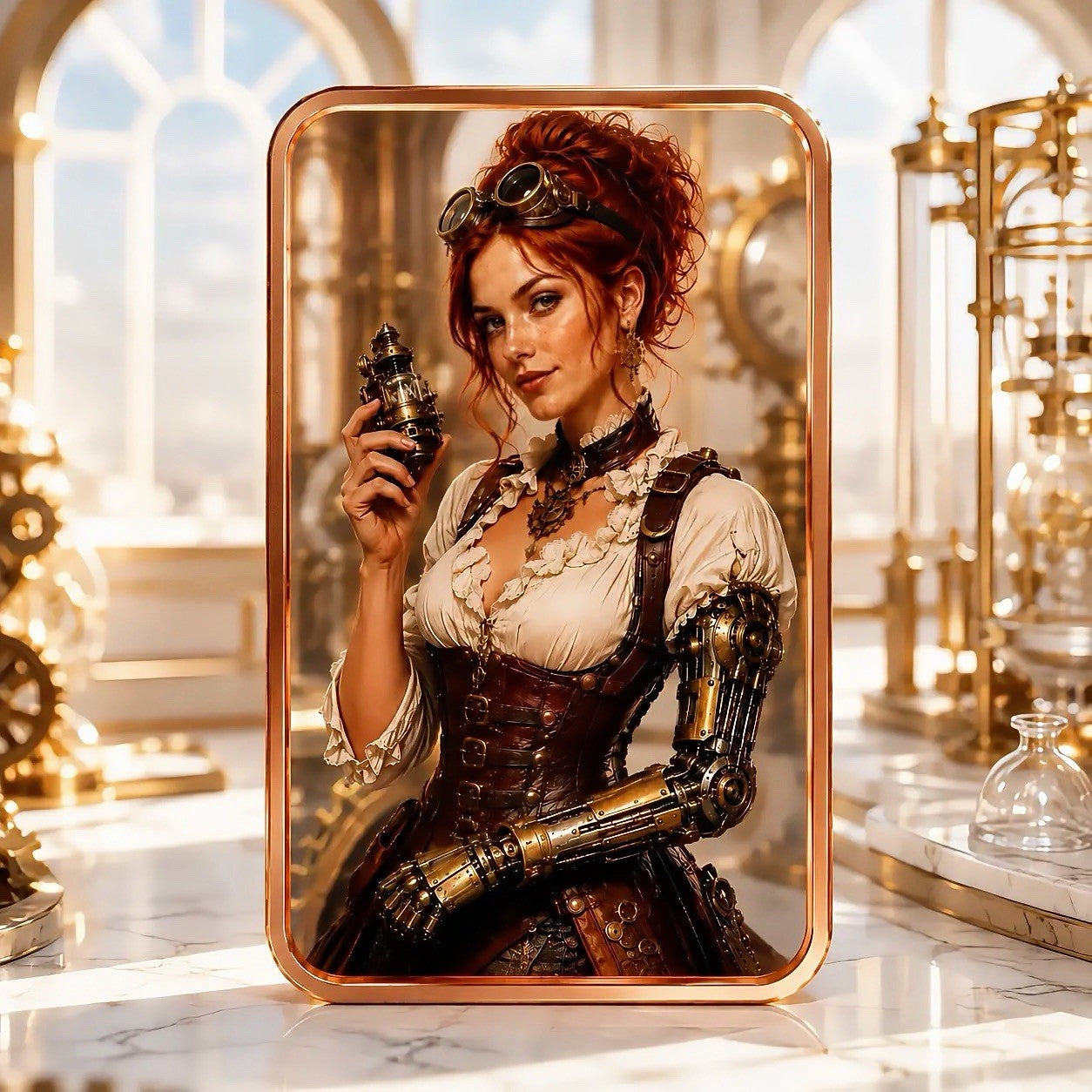 2026 Forbidden Beauties Collection: Steam Empress 5oz UHR Copper Bar