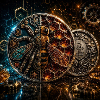 2026 5 oz The Alchemist Bee .999 Copper Round