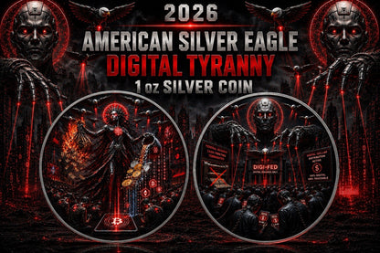 2026 U.S. Eagle Digital Tyranny Edition 1 oz Silver Coin