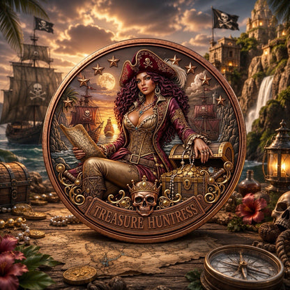 2026 Beauty Pirates Series: Treasure Huntress 1oz UHR Copper Coin