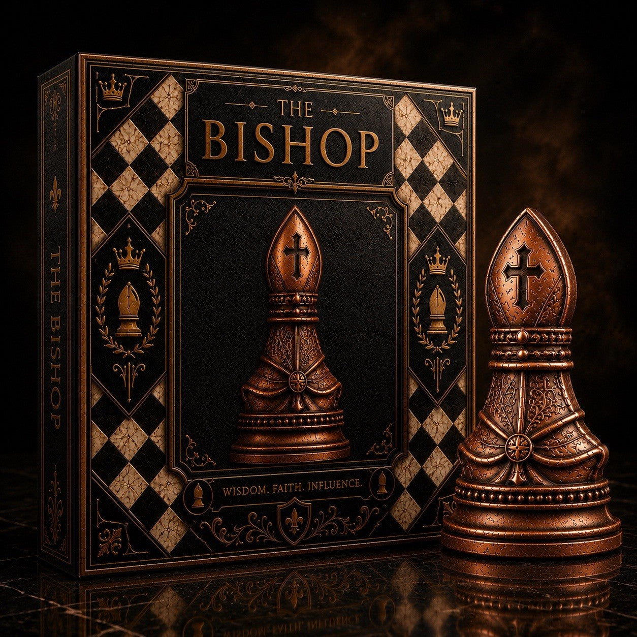 5 oz The Bishop .999 Copper Shaped Bar