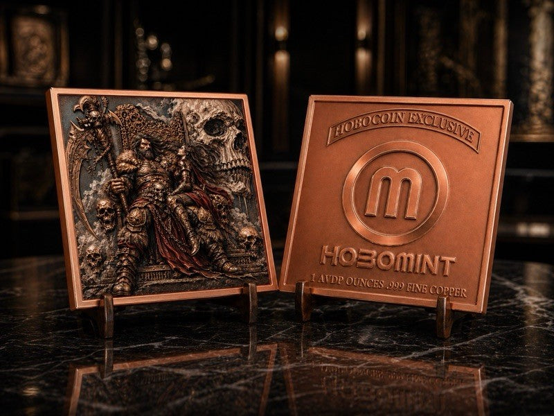 Mythologic Fusion - Throne of the Damned 5 oz Copper Medal
