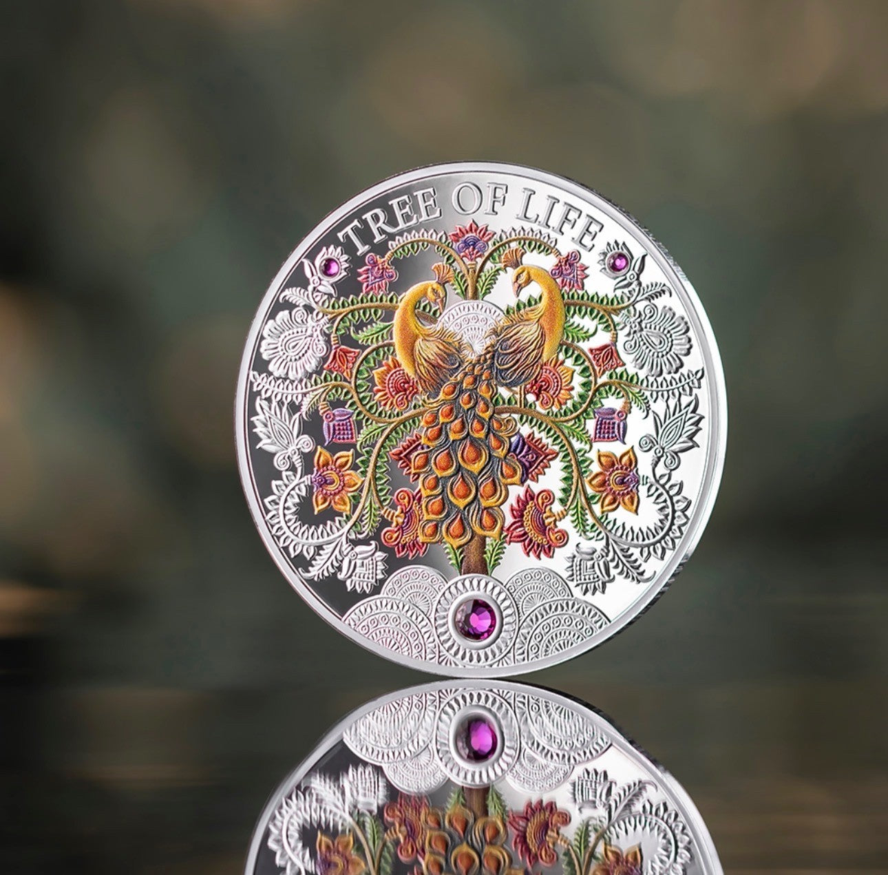 2026 Ghana Summer Tree of Life 1 oz Silver Coin