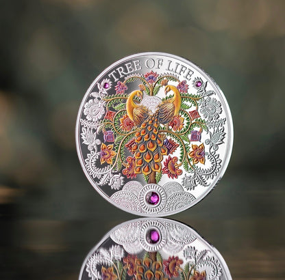 2026 Ghana Summer Tree of Life 1 oz Silver Coin