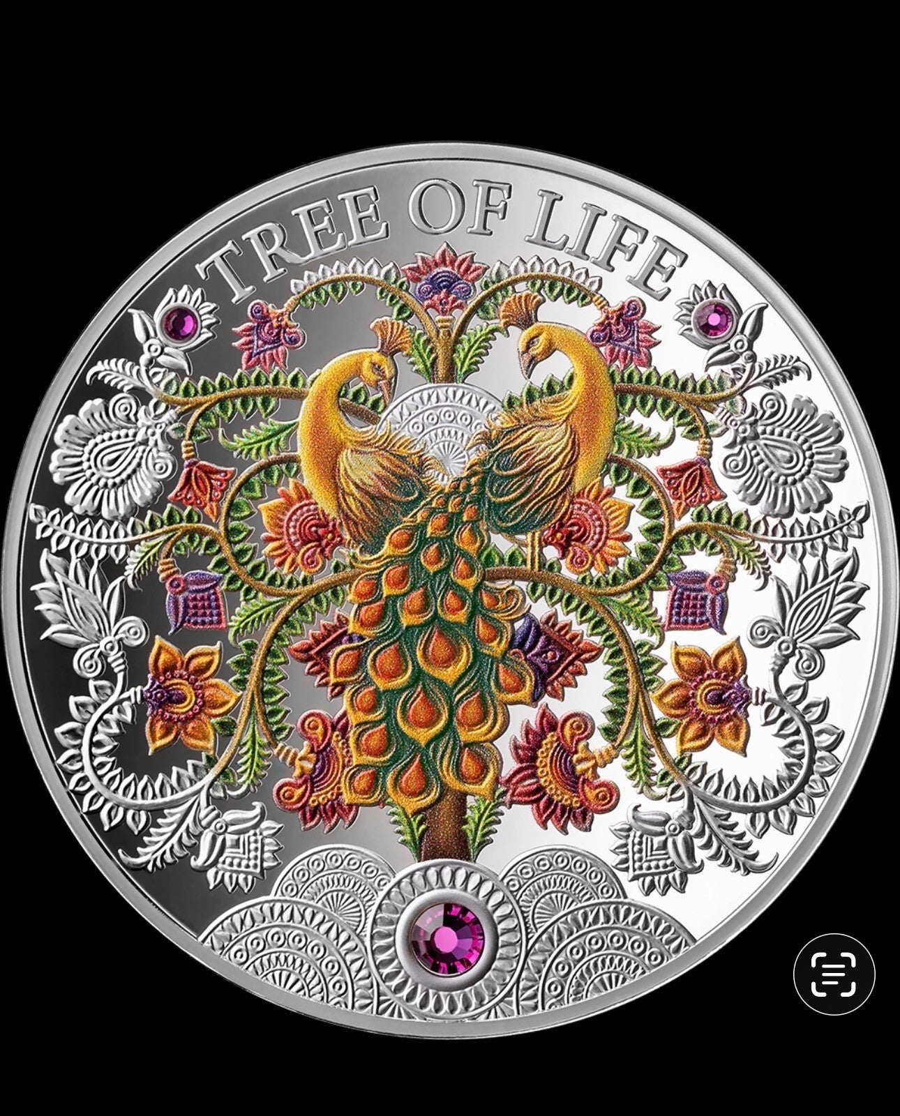 2026 Ghana Summer Tree of Life 1 oz Silver Coin