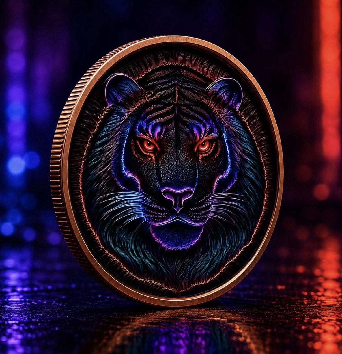 2026 5 oz Tiger Punk Edition Copper Round