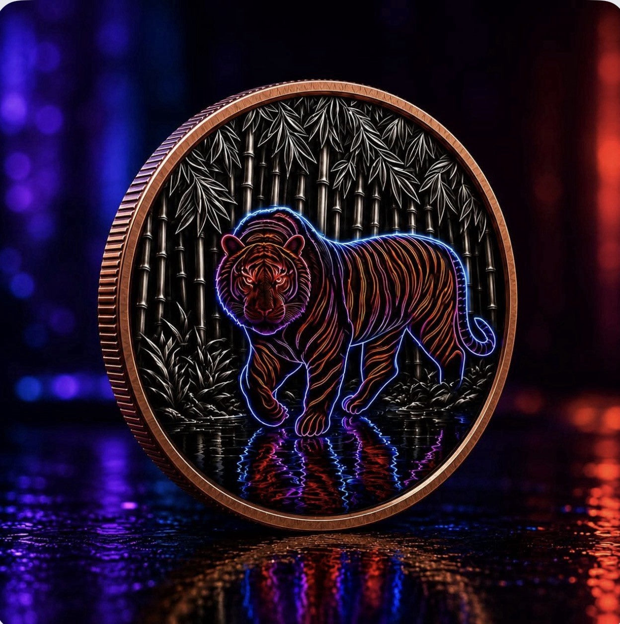 2026 5 oz Tiger Punk Edition Copper Round