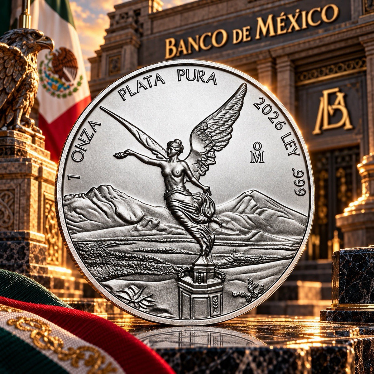 2026 Mexican Libertad Silver 1 oz Onza BU Mexico (PRE-ORDER NOVEMBER)