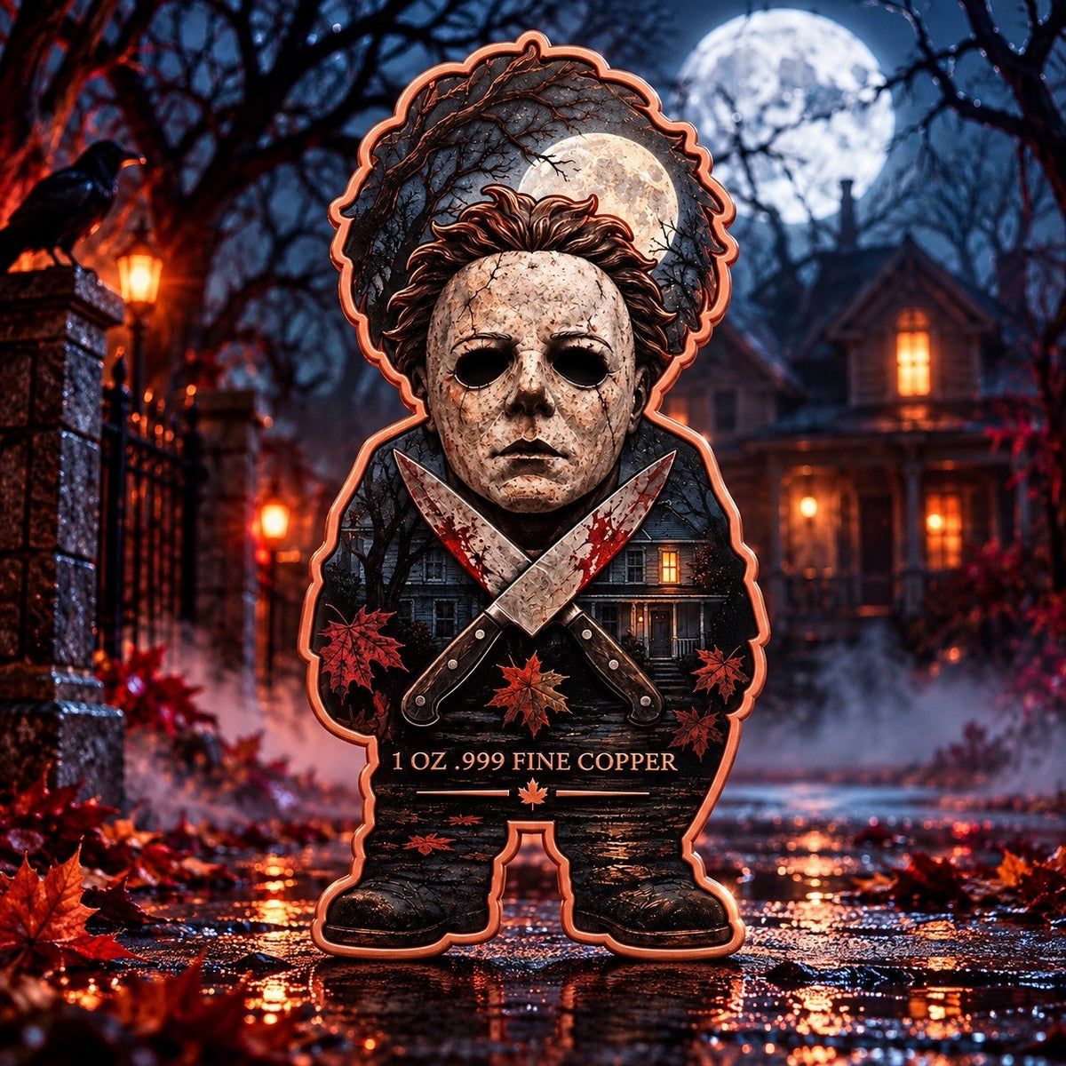 2026 Halloween Icons of Terror: Michael 1oz Copper Figure