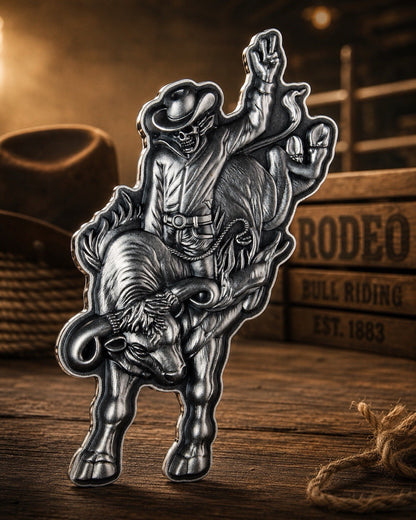2026 Korea The Rodeo Shaped 1 oz Silver Stacker