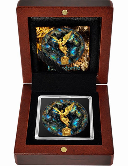2024 Mexico Libertad Labradorite Crystal Cavern 1oz Silver