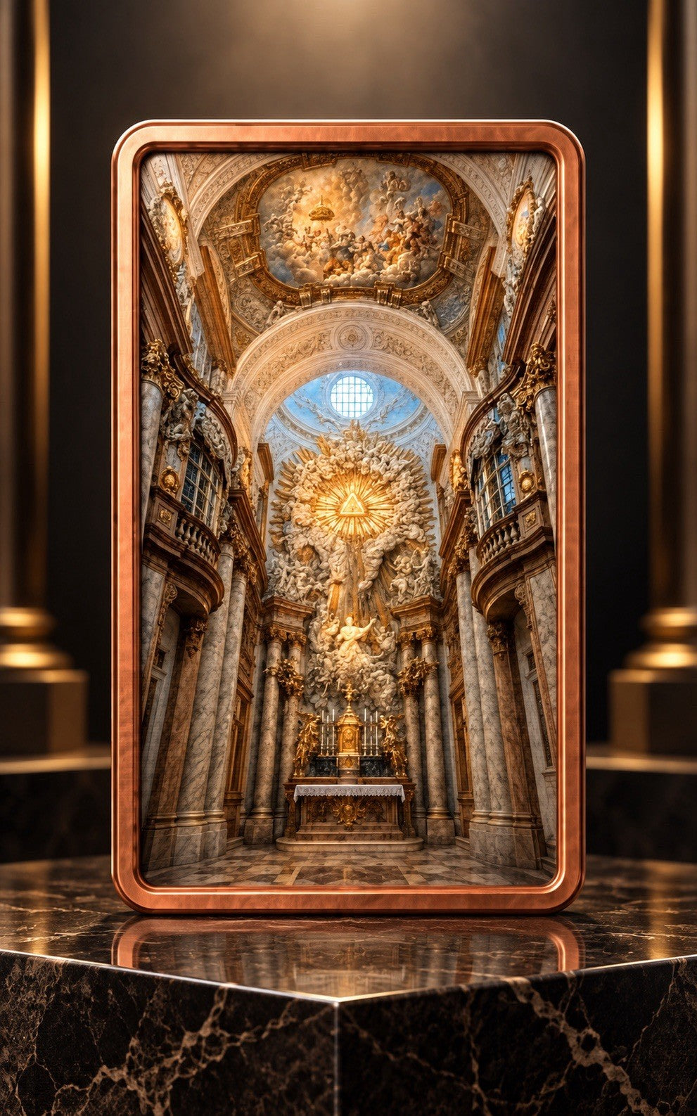 2026 Church Series: Sacred Sanctuary 5oz Copper Bar