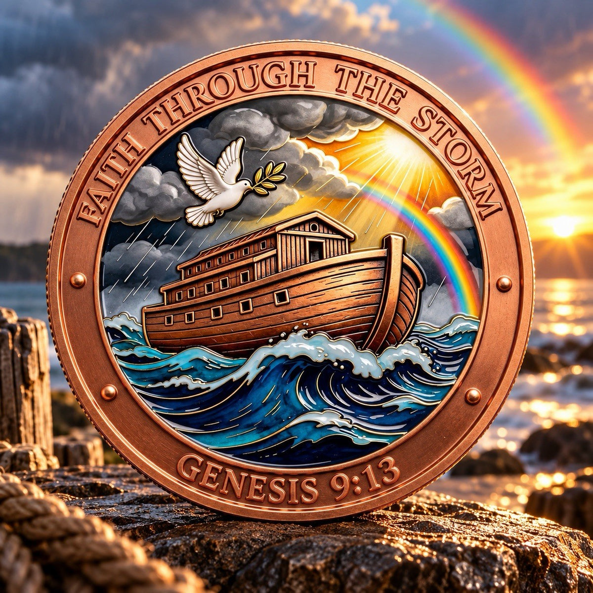 2026 Divine Legacy Series: The Ark of Hope 5oz Copper Medal