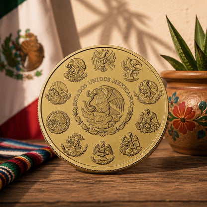 2024 Mexico Libertad Mosaic Sugar Skull Edition 1 oz Silver Coin