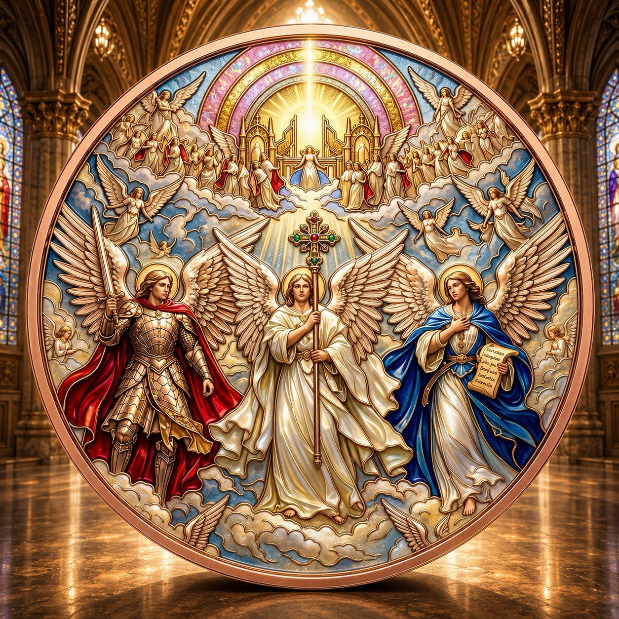 2026 Jesus Series: The Heavenly Hosts 5oz Copper Coin