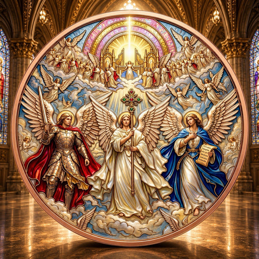 2026 Jesus Series: The Heavenly Hosts 5oz Copper Coin