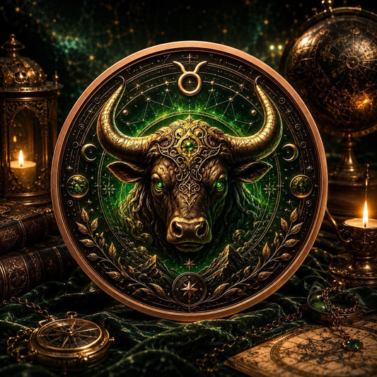 2026 Celestial Zodiacal Series: Astro Zodiac Taurus  5oz UHR Copper