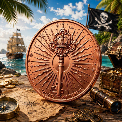 2026 Beauty Pirates Series: Storm Duchess 1oz UHR Copper Coin