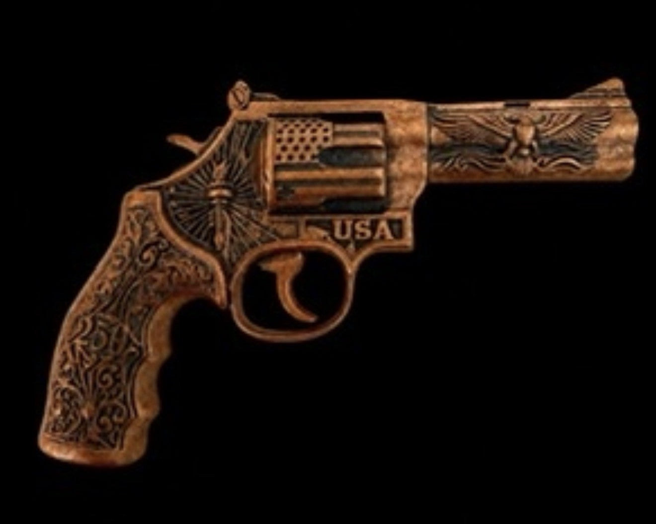 250th Anniversary 3D Revolver 2.5 oz Copper Medal