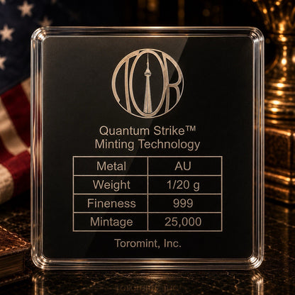 American Eagle 250th Anniversary Shaped 1/20g Gold Medal