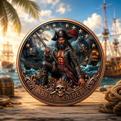 2026 Beauty Pirates Series: Abyss Raider 1oz UHR Copper Coin