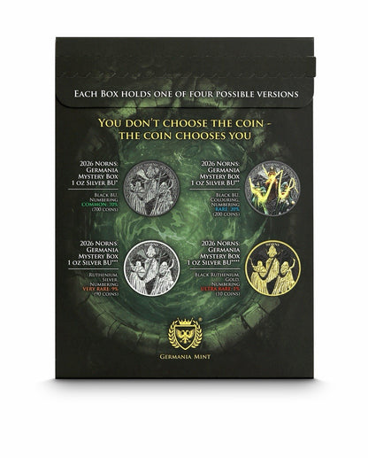 2026 Germania Norns 1 oz Silver Coin Mystery Box