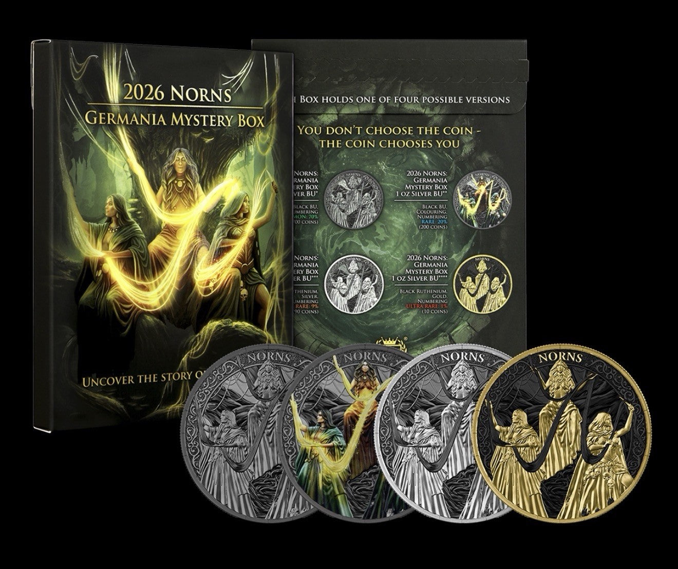 2026 Germania Norns 1 oz Silver Coin Mystery Box