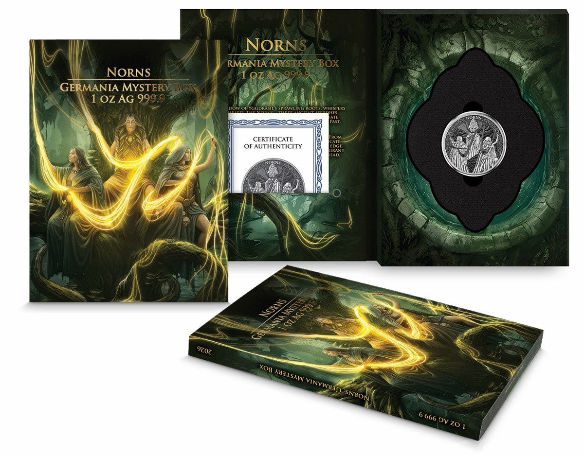 2026 Germania Norns 1 oz Silver Coin Mystery Box
