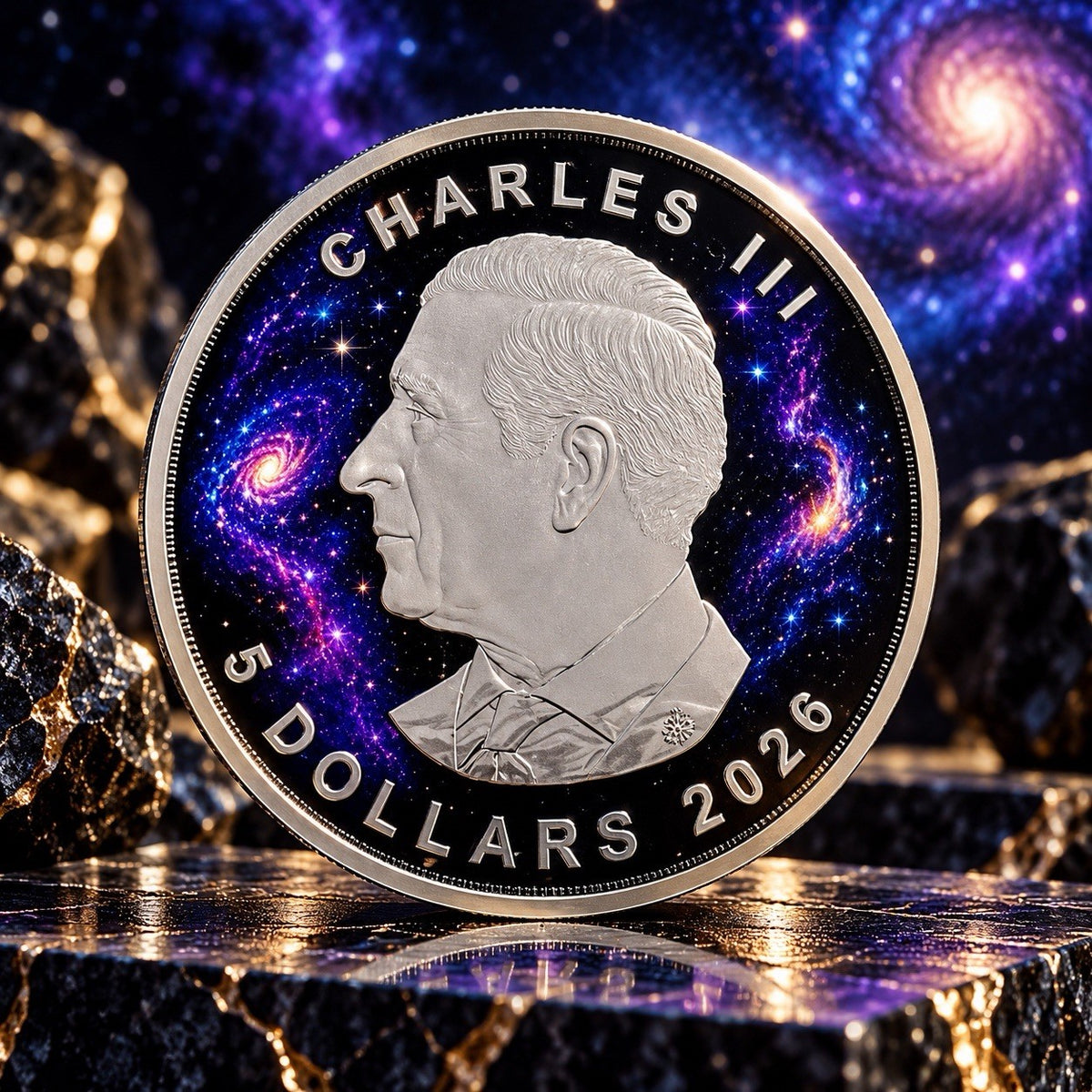 2026 Canada Maple Leaf Stellar Guardian Edition 1 oz Silver Coin