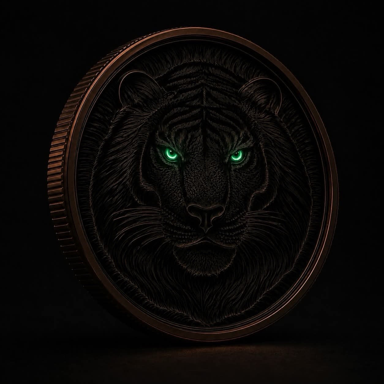 2026 5 oz Emerald Forest Tiger Edition Copper Round
