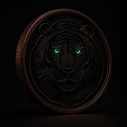 2026 5 oz Emerald Forest Tiger Edition Copper Round