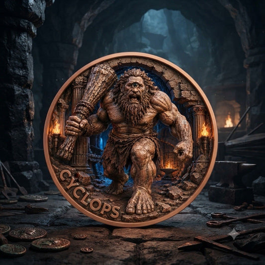 2026 Monsters of Olympus Serie: Cyclops  5oz Copper Coin