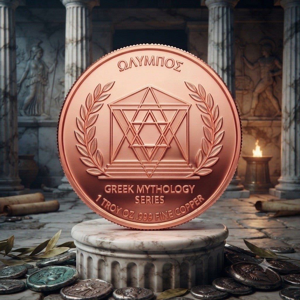 2026 Monsters of Olympus Serie: Cyclops  5oz Copper Coin
