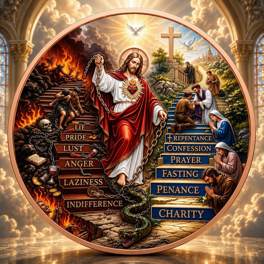 2026 Jesus Series: The Path to Redemption 5oz Copper Coin