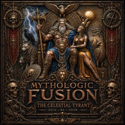 Mythological Fusion - The Celestial Tyrant 5 oz Copper Bar