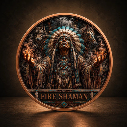 2026 Spirits Indian Series: Fire Shaman 5oz Copper Bar