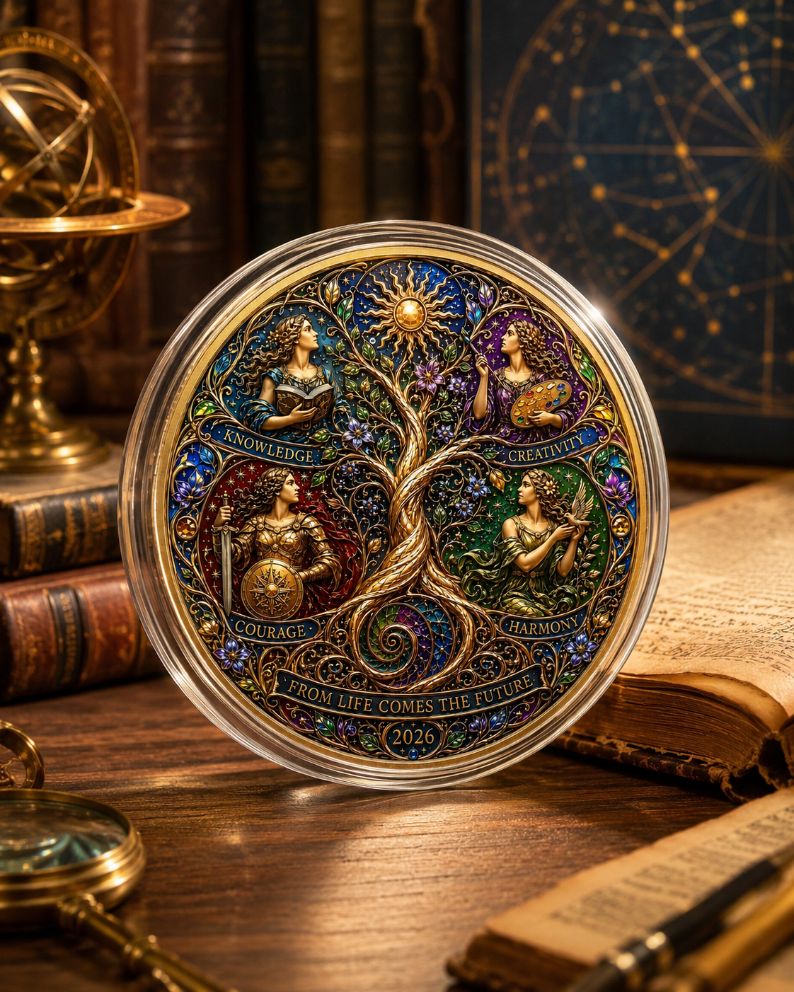 From Life Comes the Future 10 oz Copper Medal